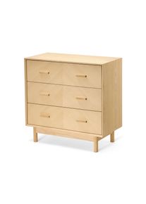 Tchibo - Schubladenkommode aus Eschenholz mit dekorativen Fronten - 80x40x80,5cm - braun - Holz / Eschenholzfurnier / Eschen-Massivholz