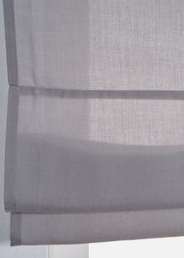 Store pliss&eacute; uni dans diverses tailles en gris130x45 cm, bonprix