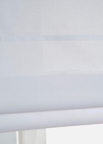 Faltrollo einfarbig in vielen Gr&ouml;&szlig;en in weiss, 130x45 cm, bonprix