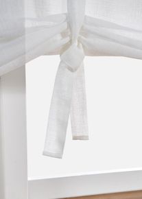 Store textur&eacute; &agrave; nouettes en blanc135x60 cm, bonprix