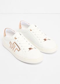 Tom Tailor Sneaker mit Metallic-Details in weiss, Gr&ouml;sse 40, bonprix