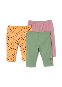 Tchibo - 3 Kinder-Leggings - Jungen - Gr. 122/128 - schwarz/gepunktet