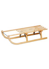Ress Rodelschlitten Davoser Form 100 Cm Schlitten - braun - Gr. Einheitsgr&ouml;&szlig;e