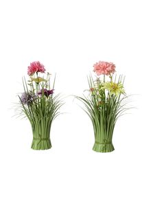 Kaemingk Botte d'herbes avec fleurs FLOWERS