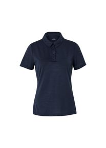 Tchibo - Sport-Poloshirt mit Merinowolle - Damen - Gr. S - dunkelblau