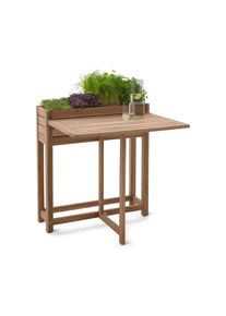 Tchibo - Jardini&egrave;re avec table rabattable - marron