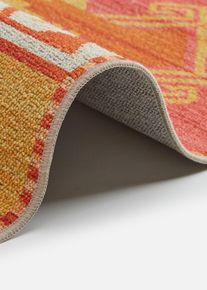 Tapis lavable &agrave; imprim&eacute; oriental int&eacute;rieur et ext&eacute;rieur en multicolore60x90 cm, bonprix