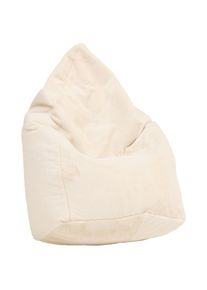 Sitzsack , Beige , Textil , 220 l , F&uuml;llung: Styroporkugeln , 70x95x70 cm , Wohnzimmer, Sessel, Sitzs&auml;cke