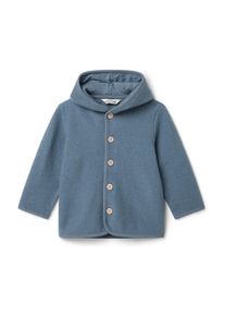 Tchibo - Kinder-Walkjacke mit Merinowolle - Baby - Gr. 98/104 - blau