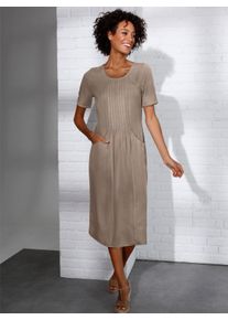 CREATION L PREMIUM Witt Damen Sommerkleid in Lyocell-Qualit&auml;t, sesam, Gr&ouml;&szlig;e 38, 100% Lyocell
