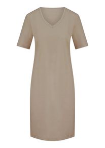 Peter Hahn - Kleid, beige, Gr. 52, Leinen