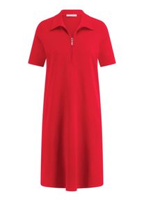 Peter Hahn - Polo-Kleid, rot, Gr. 40, Viskose