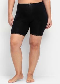 sheego Witt Damen Formpants mit hoher Taille, schwarz, Gr&ouml;&szlig;e 54, 95% Modal, 5% Elasthan