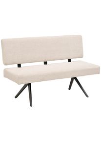 Livetastic Sitzbank , Dunkelgrau , Metall, Textil , 140x90x62 cm , Esszimmer, B&auml;nke, Sitzb&auml;nke