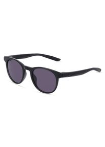 Nike HORIZON ASCENT S DJ9936 | Kinder-Sonnenbrille | Panto | Fassung: Kunststoff Schwarz | Glasfarbe: Grau