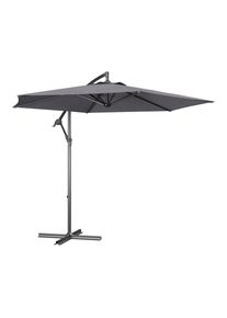 Ambia Garden Sonnenschirm , Dunkelgrau , Metall, Textil , regenabweisend , Sonnen- & Sichtschutz, Sonnenschirme