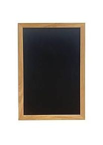 Exacompta Schieferwandtafel, Holz/MDF, B 530 x T 70 x H 800 mm, schwarz
