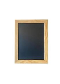 Exacompta Schieferwandtafel, Holz/MDF, B 370 x T 70 x H 490 mm, schwarz