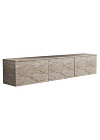 Livetastic Lowboard , Anthrazit, Schwarz , Holzwerkstoff , Uni , warmweiss , 160x35x32 cm , h&auml;ngend, Beleuchtung , Wohnzimmer, TV M&ouml;bel, Lowboards, Lowboards h&auml;ngend