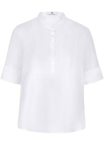 Peter Hahn - Bluse aus Seide, weiss, Gr. 52, Seide