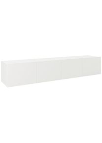 Hom&acute;in Hom`in Lowboard , Weiss , Holzwerkstoff , 200x36.7x42 cm , h&auml;ngend , Wohnzimmer, TV M&ouml;bel, Lowboards, Lowboards h&auml;ngend
