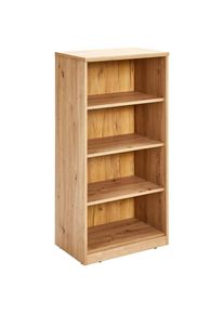 Xora Regal , Eiche Artisan , Holzwerkstoff , 3 F&auml;cher , 55x110x36 cm , Typenauswahl , Wohnzimmer, Regale, B&uuml;cherregale