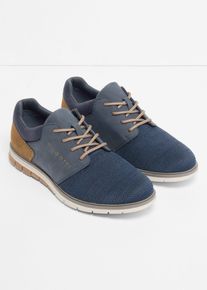Bugatti Schn&uuml;rschuhe mit Profilsohle in blau, Gr&ouml;sse 40, bonprix