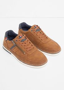 Tom Tailor Sneaker mit Rei&szlig;verschluss in braun, Gr&ouml;sse 40, bonprix