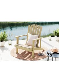 Ambia Garden Garten-Relaxsessel , Akaziefarben , Holz , Akazie , vollmassiv , 67x74x85 cm , inklusive Armlehnen , Gartenm&ouml;bel, Gartenliegen, Liegest&uuml;hle