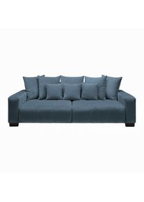 Bigsofa Matteo Petrol Holz Petrol