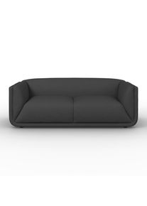 Sofa Hevi Samt Dunkelgrau