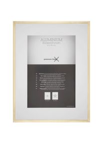 Bilderrahmen Aluminium In Goldfarben 60/80 cm