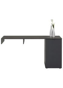 Tv-aufsatz In Graphitfarben 133/70/41 cm