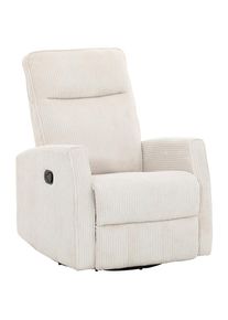 Relaxsessel Melinda In Beige Holz, Metall, Textil Beige