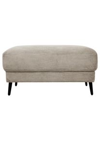 Hocker Cora Graubraun Graubraun Textil