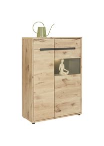 Vitrine Bellano Viking Oak 90/128/38 cm ,