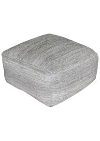 Kayoom Pouf Phoenix 200 Grau Textil