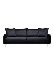 Bigsofa Kiss Schwarz Holz Schwarz
