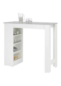 Bar In Grau/weiss Grau, Weiss