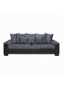 Bigsofa Matteo Graphitfarben Holz Graphitfarben