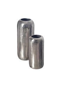 Dekovase Dekovase 2er Set Silber