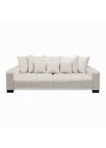 Bigsofa Matteo Creme Holz Creme
