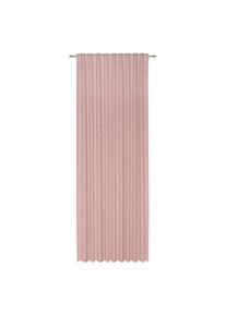 Fertigvorhang Leo Rosa Ca. 135x255cm blickdicht