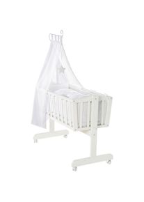 Roba Wiegenset In Weiss, 4-Teiliges Set