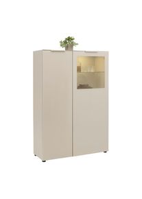 Vitrine Siena Kaschmir 105/151/40 cm ,