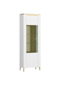 Vitrine Lazio Weiss B: 65,5 Cm ,