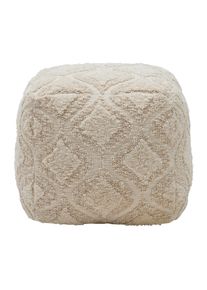 Pouf Leila -Trend- Naturfarben Textil, Naturmaterialien Naturfarben