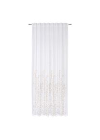 Fertigvorhang Livie Beige Ca. 135x245cm halbtransparent