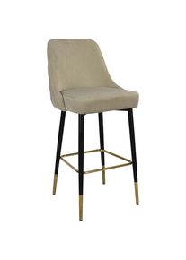 Kayoom Barhocker Mojo 100 Textil Taupe