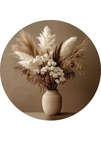 Metallbild Rustic Dried Flower